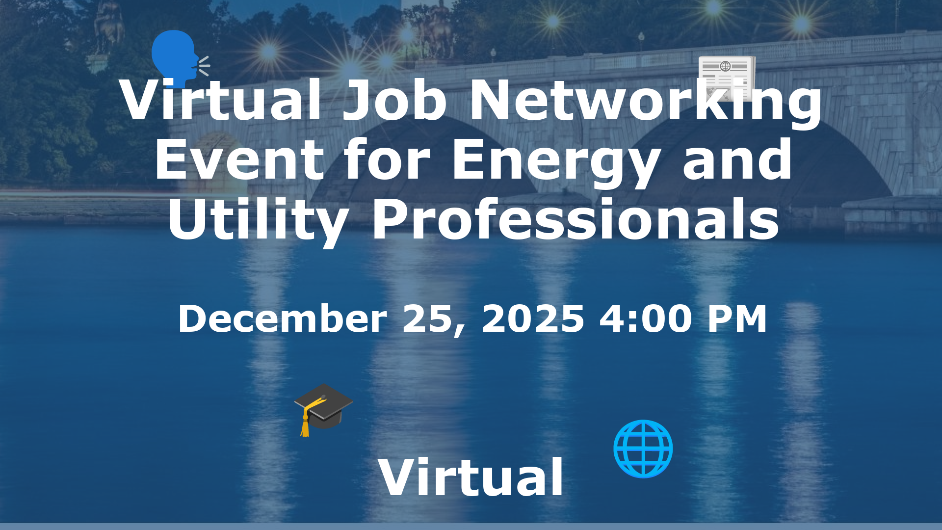 Virtual Job Networking Event for Energy and Utility Professionals event image